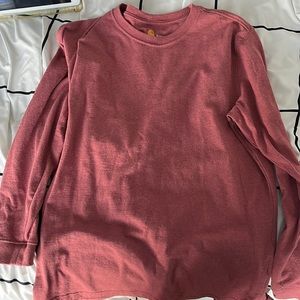 carhartt long sleeve w arm logo